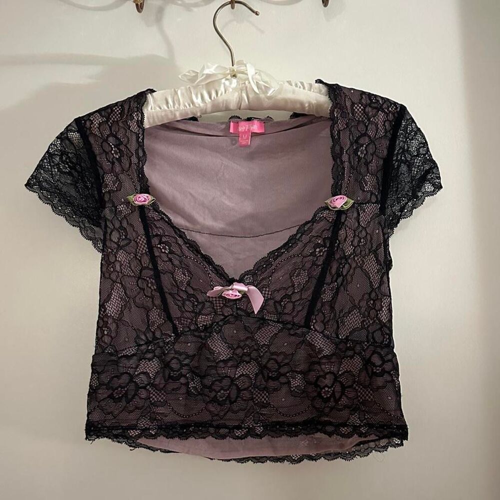 Sugar-thrillz Women's Black Blouse